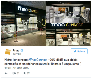 Day 255 : la FNAC lance son premier magasin FNAC Connect. Angoulême.