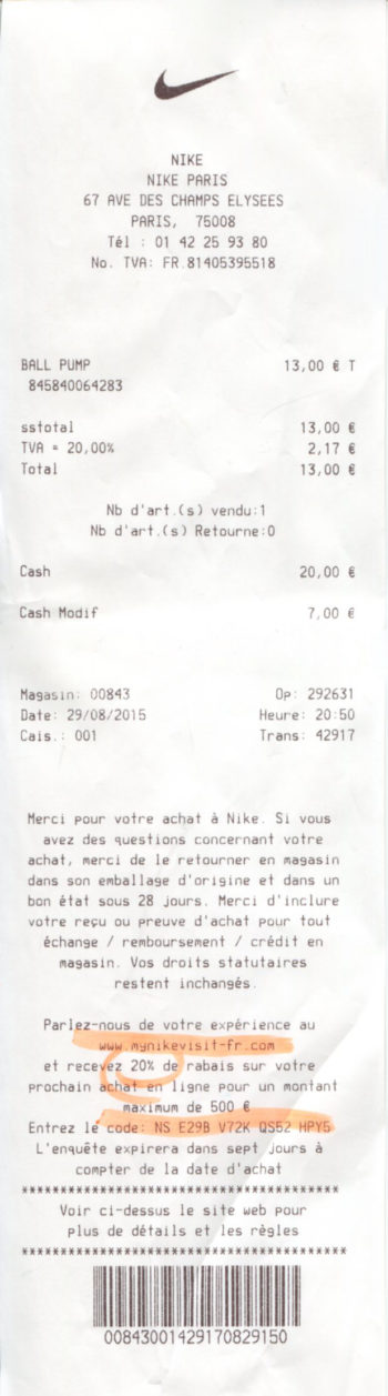 Day 355 : comment Nike mesure la satisfaction de ses clients.